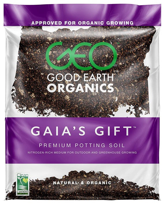 .GAIA'S GIFT Premium Organic Potting Soil - Ideal for Heavy Feeding Plants like Tomatoes, Hops & Leafy Greens.