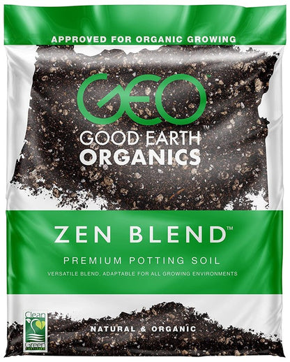 .ZEN BLEND Premium Organic Potting Soil - All Purpose Balance Soil for Leafy Greens, Tomatoes, Seedlings, Seed, and Starts.